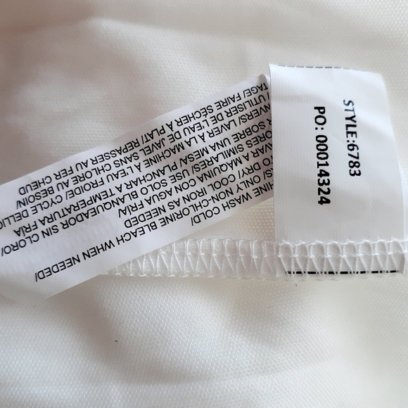 NEW Eloquii White Sleeveless Dress P6135 - Picture 10 of 11